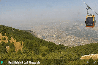 Denizli Teleferik Bağbaşı Yaylası Bungalov Evleri Canlı Mobese İzle