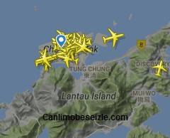 Hong Kong Havalimanı Canlı Uçuş Uçak Takibi