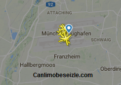 Münih Havalimanı Canlı Uçuş Uçak Takibi