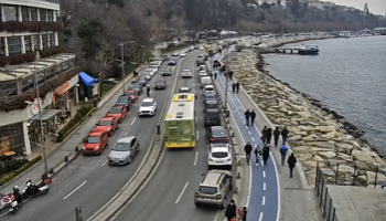İstanbul Kız Kulesi Sahil Yolu Canlı Mobese İzle